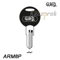Mieszkaniowy 124 - klucz surowy mosiężny - Guler ARM8P